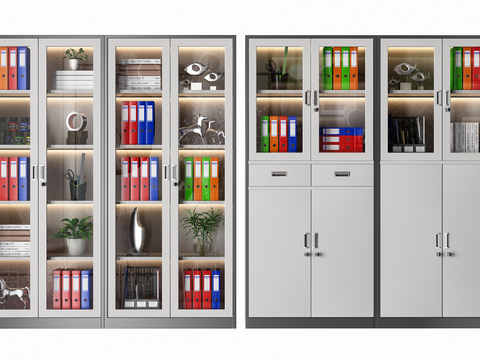 Modern office file cabinet