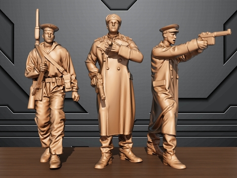 American Soldier Sculpture Free