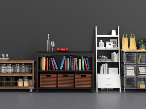 Industrial Style Locker Sideboard