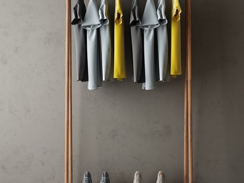 Modern Solid Wood Hanger