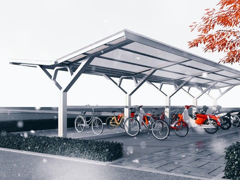 Modern Bike Shed