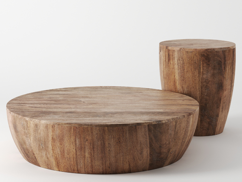 Modern log mother coffee table free