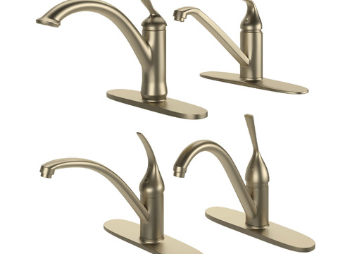 Modern Affordable Luxury Style Frosted Metal Faucet Free