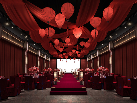 Chinese Banquet Hall Wedding Reception Hall