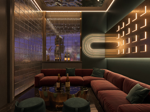 Modern Bar Room