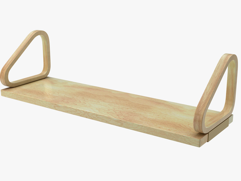 Modern wooden hanger free