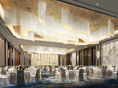 Modern Hotel Ballroom