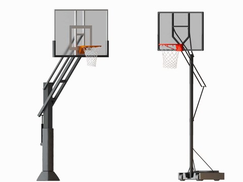 Sporting goods basketball board shooting stand