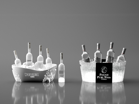 Modern Ice Bucket Wine Bottle