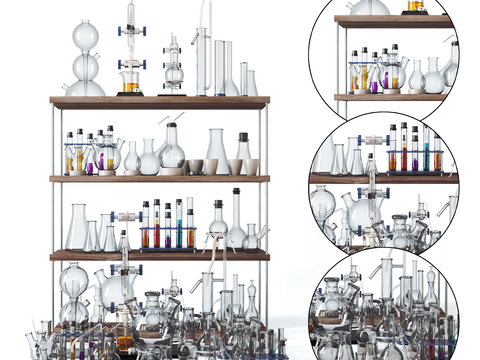 Modern Chemical Laboratory Glassware