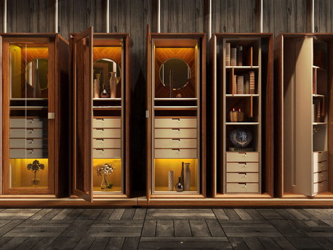 Calligaris New Chinese Decorative Cabinet