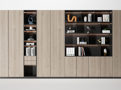 Modern Decorative Cabinet Bookcase