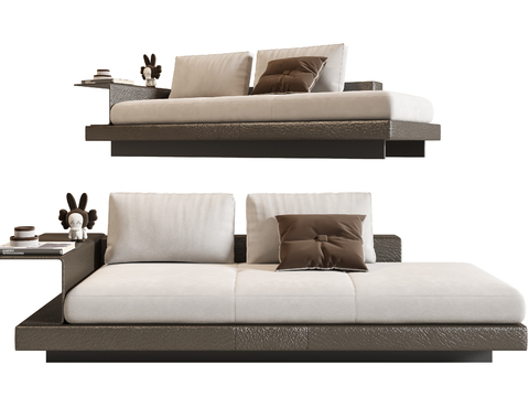 Modern chaise longues beauty collapse