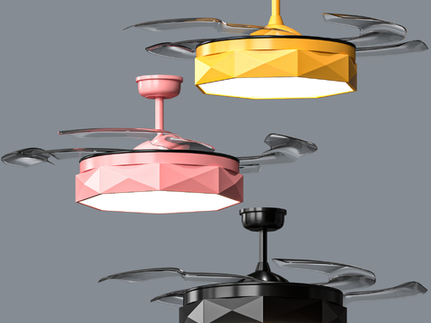 Moooi Fan Chandelier Hanging Fan Light