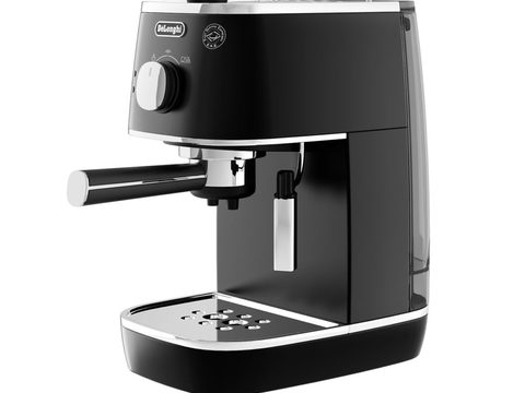 Modern vertical coffee machine