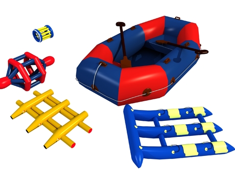 Modern inflatable double kayak inflatable equipment inflatable toy