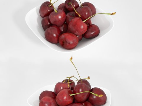 Modern Fruit Cherry Plate