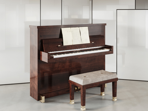 Modern Solid Wood Piano