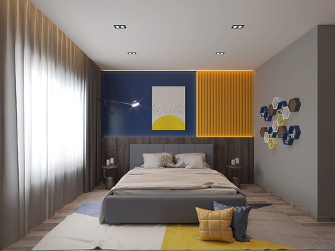 Modern kids Bedroom free