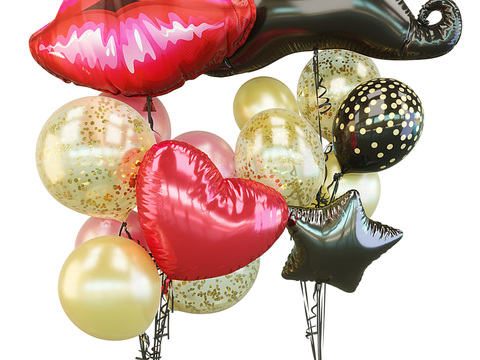 Modern Birthday Wedding Celebration Balloon Ornaments