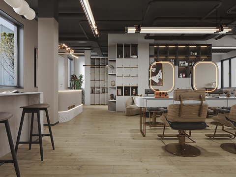 Modern Hairdresser Barber Shop