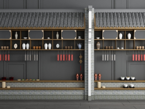 New Chinese-style Shopfront