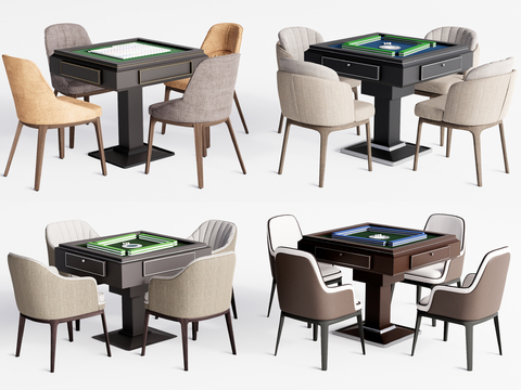 Modern Chess Table Mahjong Table