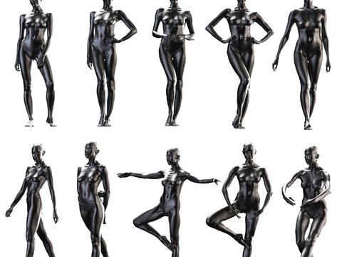 MODERN FEMALE FIGURE MODELS