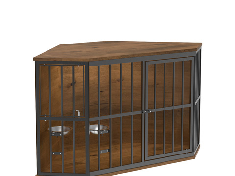 Corner Dog Cage Pet Cage