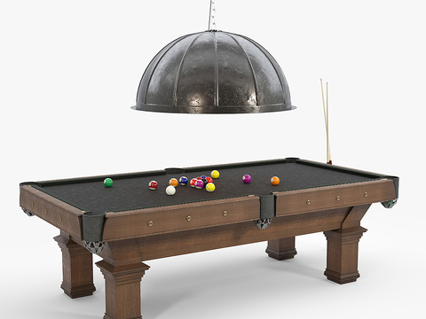 Industrial wind billiard table billiards