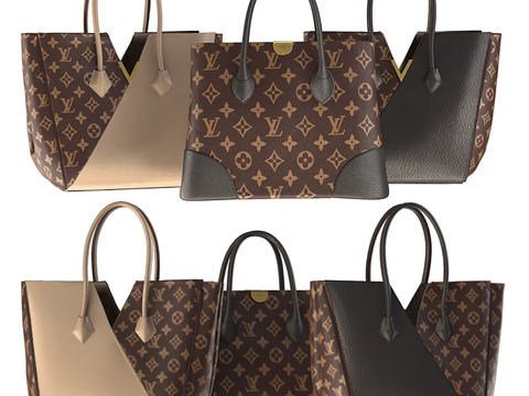 Modern Leather LV Tote