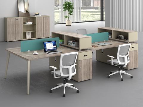 Modern office card office desk and chair