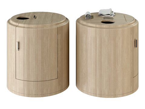 Modern solid wood fumigation sweat steaming bath barrel barrel