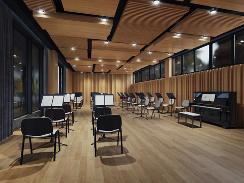 Modern Music Classroom