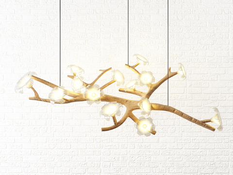 Modern branch decoration lamp