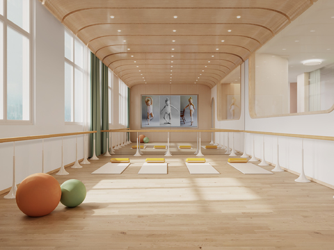 Modern Gym Yoga Studio