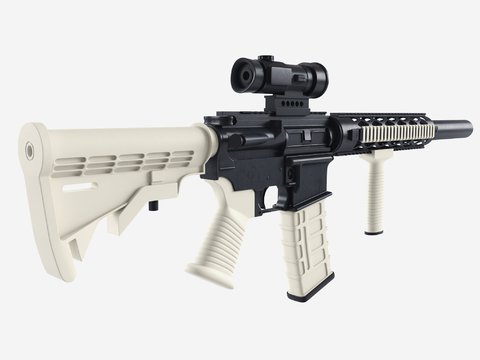 Modern AR Rifle