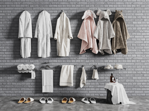 Modern Bathrobe Towel