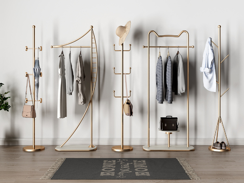 Modern Clothing Coat Rack