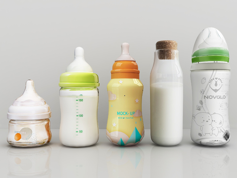 Fresh milk baby bottle