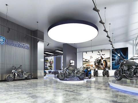 Modern Motorcycle Store