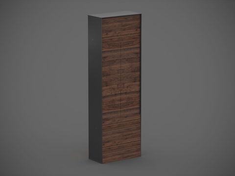 Modern Minimalist Solid Wood Locker Free