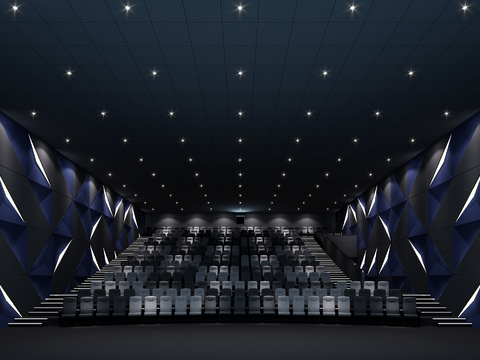 Modern Cinema Projection Hall