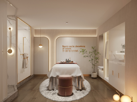 Modern Beauty Salon Care Room