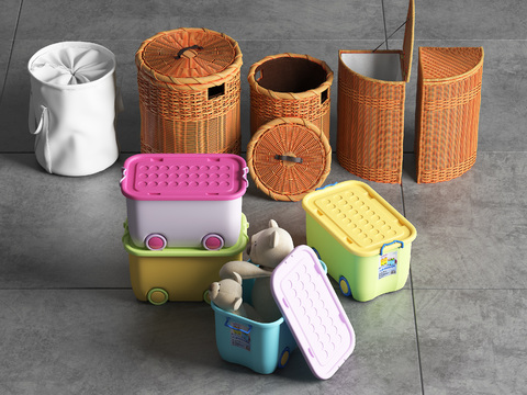 Modern children's storage box