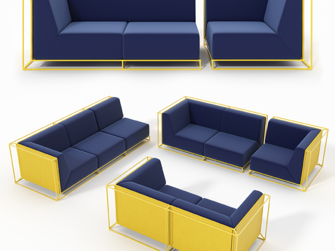 Modern office sofa