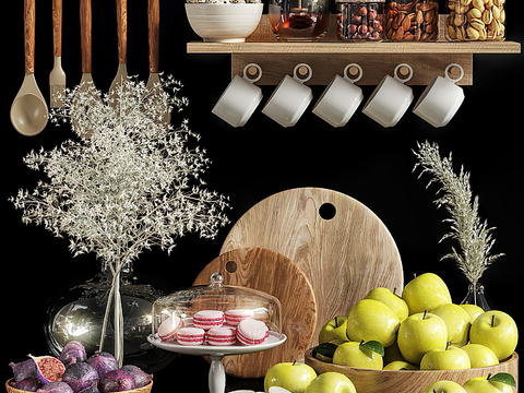 Modern Apple Macaroon Kitchenware