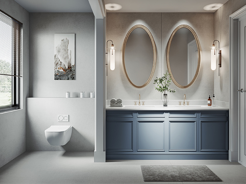 Jane European Affordable Luxury Style Toilet Bathroom