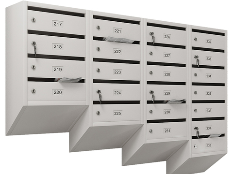 Mailbox Locker Express Cabinet