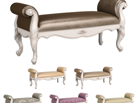 American-style chaise longue beauty couch